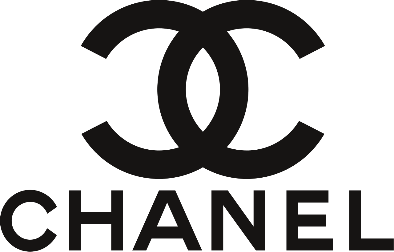 Custom branded sparkle lollipops featuring the Chanel logo, created for luxury corporate events and designer promotional gifts by Sweet Caroline Confections.