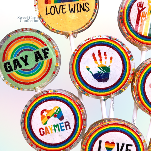00551 PRIDE COLLECTION - Sweet Caroline Confections | The Original Sparkle Lollipops