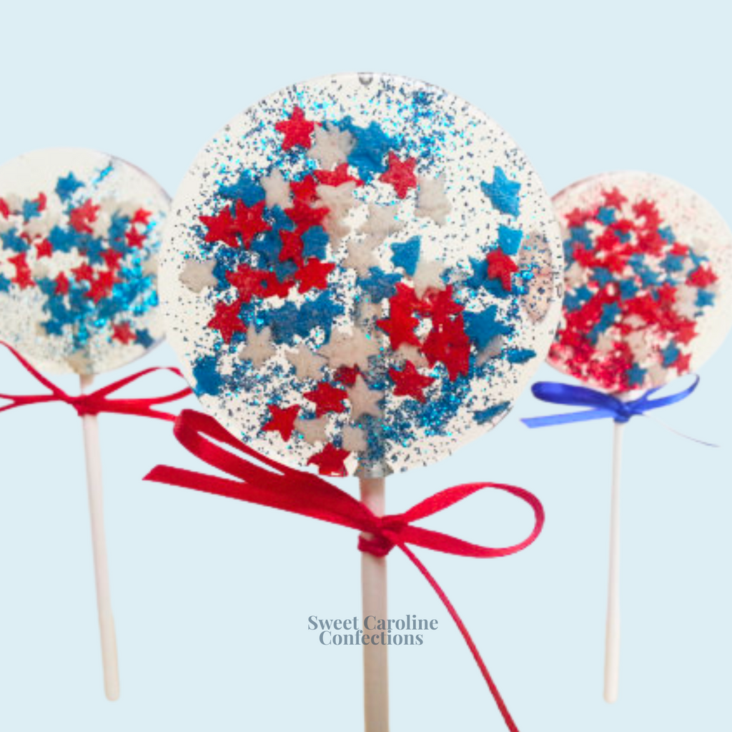 00448 MINI STARS - Sweet Caroline Confections | The Original Sparkle Lollipops