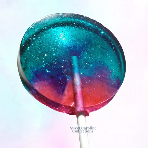 00342 MIAMI WATERCOLOR - Sweet Caroline Confections | The Original Sparkle Lollipops