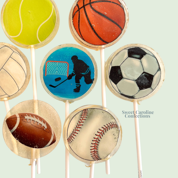 00512 SPORT COLLECTION - Sweet Caroline Confections | The Original Sparkle Lollipops