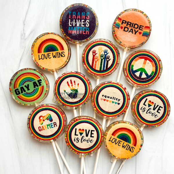 00551 PRIDE COLLECTION - Sweet Caroline Confections | The Original Sparkle Lollipops