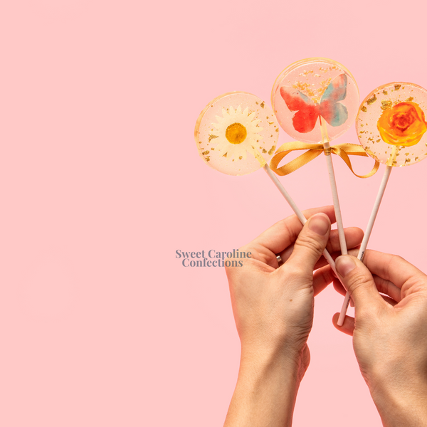 00482 DAISY - Sweet Caroline Confections | The Original Sparkle Lollipops