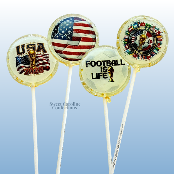 Football is Life World Cup Lollipop Collection | Choose Your Country | Set of 10