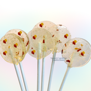 Spicy Sea Salt Lollipops, Set of 4 - Sweet Caroline Confections | The Original Sparkle Lollipops