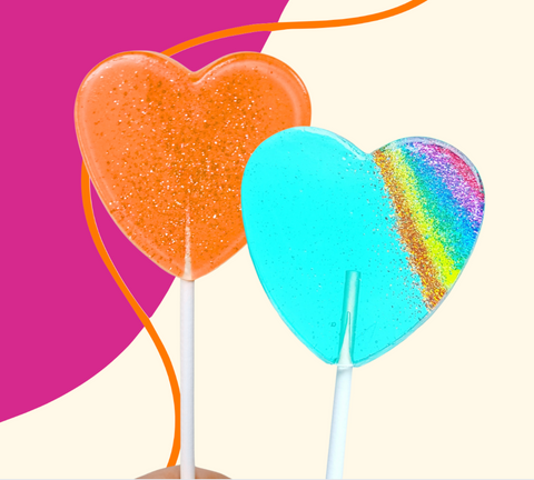 🎁 Free 4 Heart Lollipop Set with Purchase! (100% off)